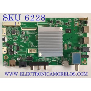 MAIN PARA SMART TV JVC 4K RESOLUCION (3840 x 2160) / NUMERO DE PARTE MT90100-ZC01-01 / MT90100-ZC01-01 / 20210914 / 2010099630 / M14/2554-04912 / DISPLAY V500DJ7-QE1 / MODELO LT-50MAW595
